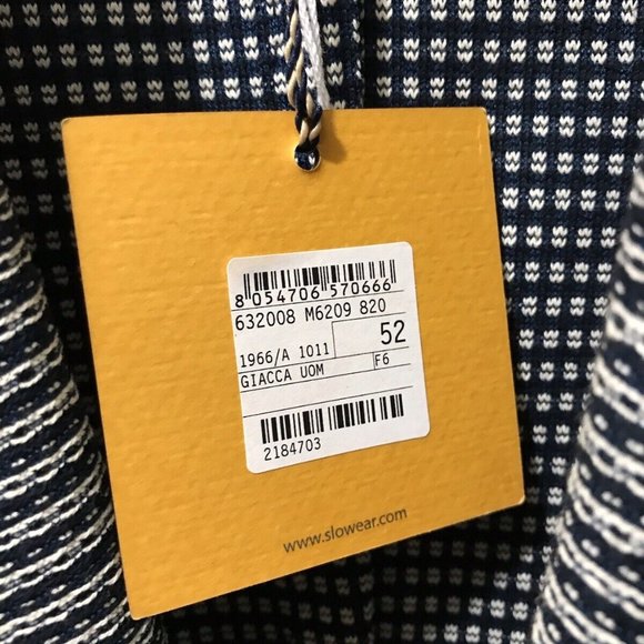 Montedoro Incotex Italian luxury cotton sport coat, blazer 50/40US NWT$1295 - Picture 4 of 9